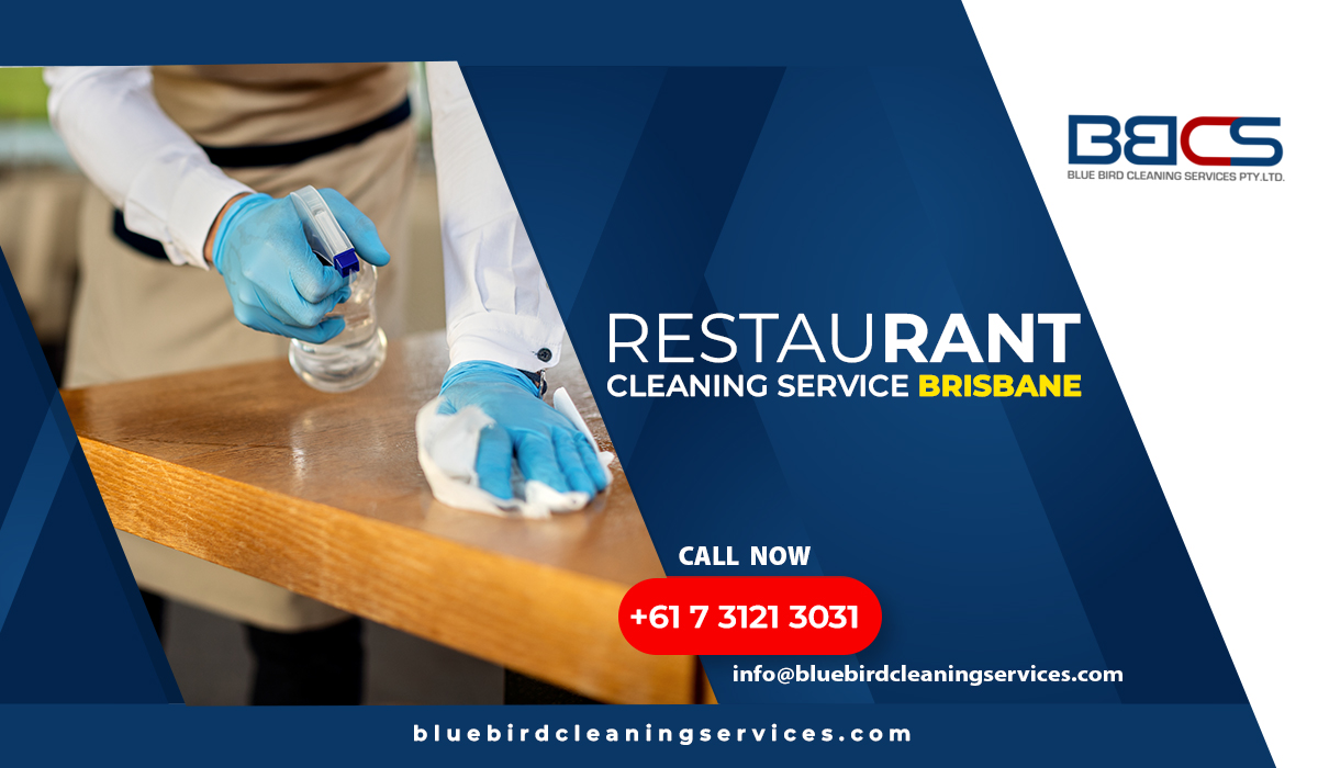 Restaurant Cleaning Service- A Clean Restaurant is a Happy Place